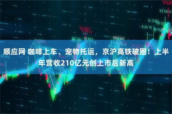 顺应网 咖啡上车、宠物托运，京沪高铁破圈！上半年营收210亿元创上市后新高