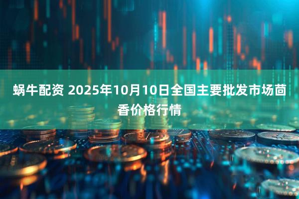 蜗牛配资 2025年10月10日全国主要批发市场茴香价格行情